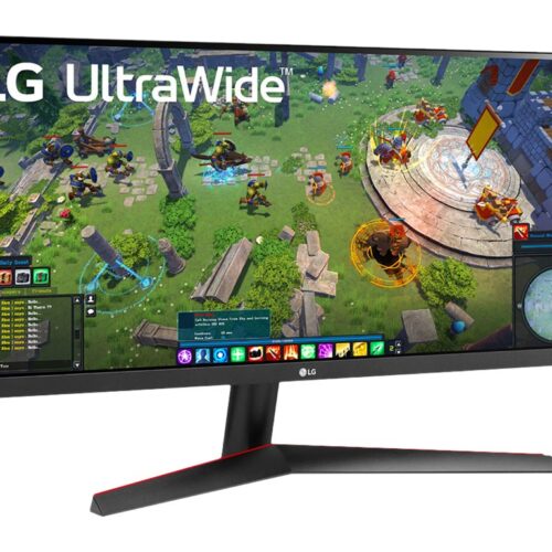 LG 29WP60G-B  Écran LED – 29″ – 2560 x 1080 UltraWide – IPS – 250 cd/m² – 1000:1 – HDR10 – 1 ms – HDMI, DisplayPort, USB-C