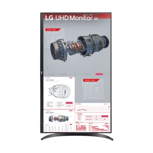 LG 32BR55U-B 32p UHD VA Monitor 250cd/m2 4ms HDMI DP USB C speakers