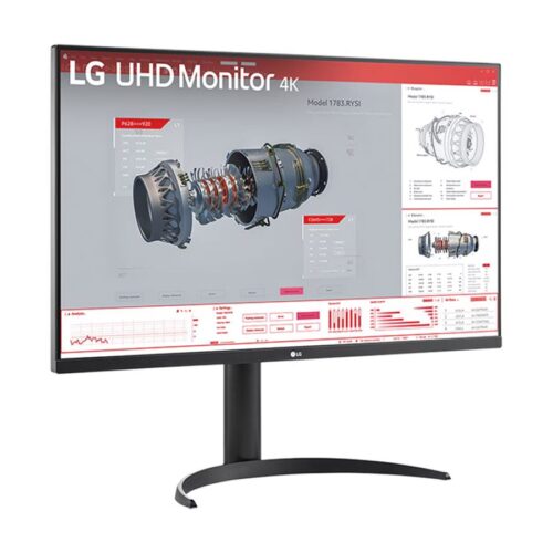 LG 32BR55U-B 32p UHD VA Monitor 250cd/m2 4ms HDMI DP USB C speakers