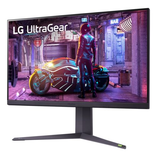 LG 32GQ850-B UltraGear 32″ – 2560 x 1440 QHD @ 240 Hz – Nano IPS – 450 cd/m² – 1000:1 – DisplayHDR 600 – 1 ms – 2xHDMI, DisplayPort