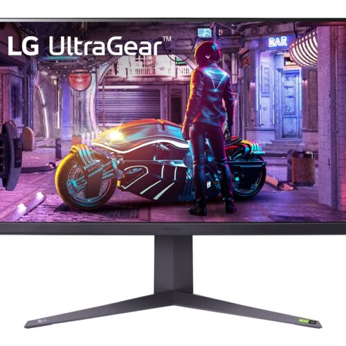 LG 32GQ850-B UltraGear 32″ – 2560 x 1440 QHD @ 240 Hz – Nano IPS – 450 cd/m² – 1000:1 – DisplayHDR 600 – 1 ms – 2xHDMI, DisplayPort