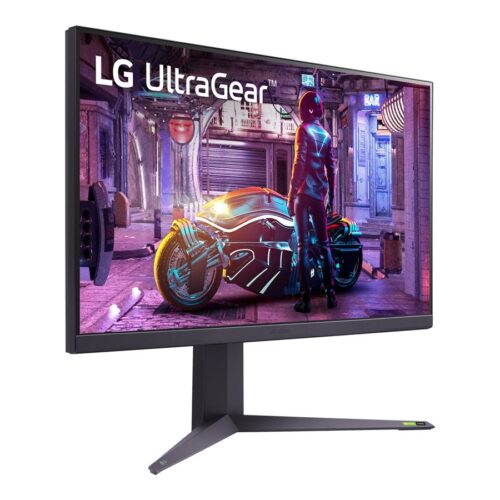 LG 32GQ850-B UltraGear 32″ – 2560 x 1440 QHD @ 240 Hz – Nano IPS – 450 cd/m² – 1000:1 – DisplayHDR 600 – 1 ms – 2xHDMI, DisplayPort