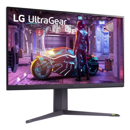 LG 32GQ850-B UltraGear 32″ – 2560 x 1440 QHD @ 240 Hz – Nano IPS – 450 cd/m² – 1000:1 – DisplayHDR 600 – 1 ms – 2xHDMI, DisplayPort