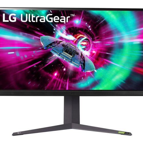 LG 32GR93U-B.AEU Ecran LED gaming – 32p QHD 3840×2160 4K 144Hz IPS 500cd/m2 1000:1 DisplayHDR 400 1ms 2xHDMI DP