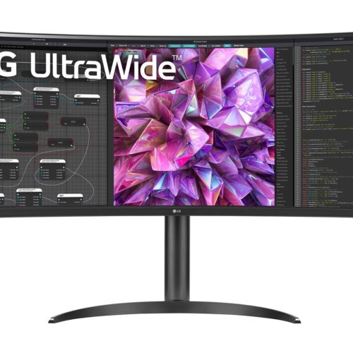 LG 34WQ75C-B Écran LED – incurvé – 34″ – 3440 x 1440 UWQHD @ 60 Hz – IPS – 300 cd/m² – 1000:1 – HDR10 – 5 ms – 2xHDMI,DP, USB-C