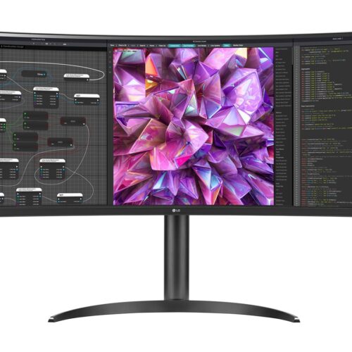 LG 34WQ75C-B Écran LED – incurvé – 34″ – 3440 x 1440 UWQHD @ 60 Hz – IPS – 300 cd/m² – 1000:1 – HDR10 – 5 ms – 2xHDMI,DP, USB-C