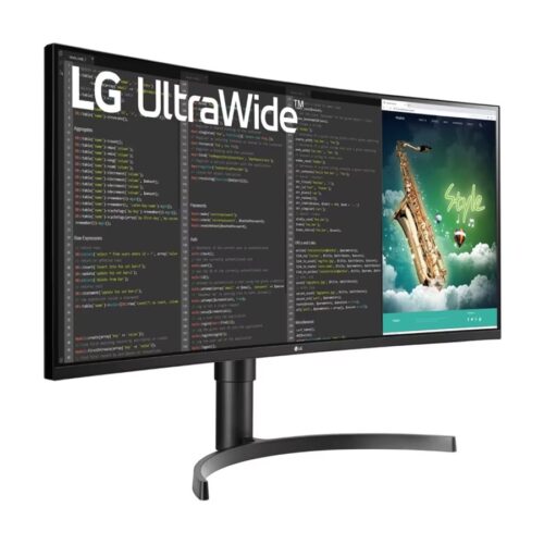LG 35WN75CP-B 35″ Écran LED – incurvé – 35″ – 3440 x 1440 UWQHD @100Hz – VA – 300 cd/m² – 2500:1 – HDR10 – 5 ms 2xHDMI, DP, USB-C,HP