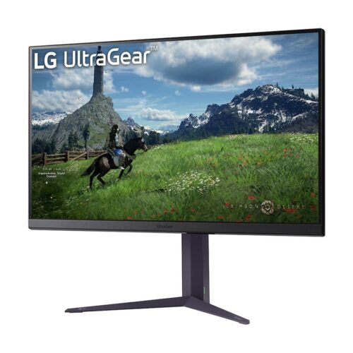 LG UltraGear 32GS85Q-B – 32p-  2560 x 1440 QHD 180 Hz – Nano IPS – 350 cd/m2 – 1000:1 – HDR10 – 1 ms – 2xHDMI, DisplayPort