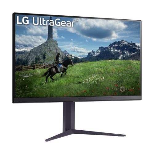 LG UltraGear 32GS85Q-B – 32p-  2560 x 1440 QHD 180 Hz – Nano IPS – 350 cd/m2 – 1000:1 – HDR10 – 1 ms – 2xHDMI, DisplayPort