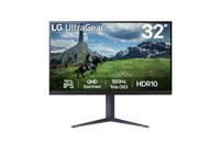 LG UltraGear 32GS85Q-B – 32p-  2560 x 1440 QHD 180 Hz – Nano IPS – 350 cd/m2 – 1000:1 – HDR10 – 1 ms – 2xHDMI, DisplayPort