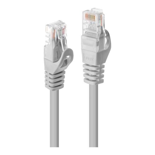 LINDY 0.3m Cat.5e U/UTP Patch Cable Grey Colour Code EIA/TIA 568B