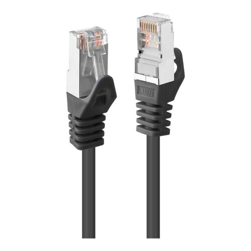 LINDY 0.5m Cat.5e F/UTP Cable Black