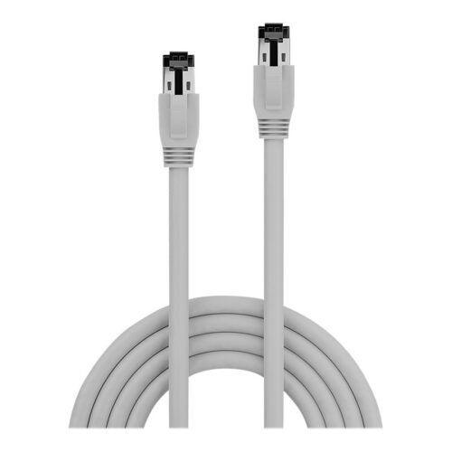 LINDY 1.5m Cat.8.1 S/FTP LSZH Cable Grey