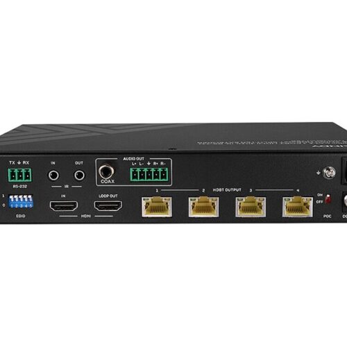 LINDY 100m Cat.6 4 Port HDMI 4K60 HDBT Splitter Extender