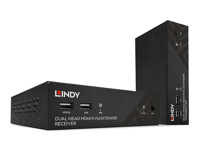 LINDY 100m Cat.6 Dual Head HDMI USB & RS232 Extender
