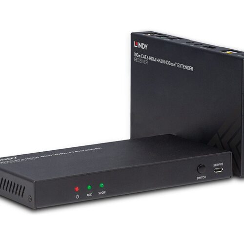 LINDY 100m Cat.6 HDMI 4K60 HDBaseT Extender