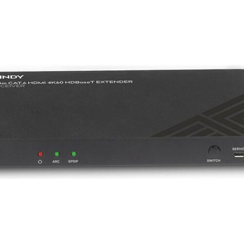 LINDY 100m Cat.6 HDMI 4K60 HDBaseT Receiver