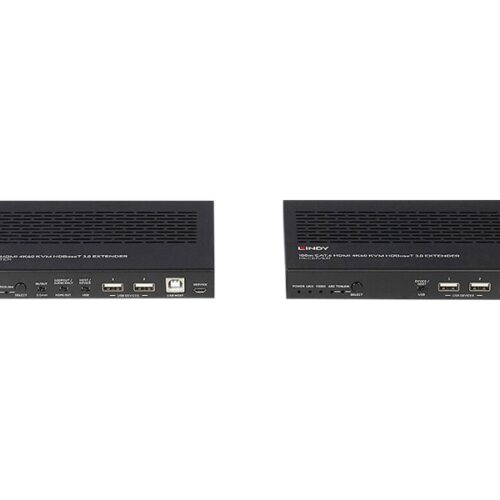 LINDY 100m Cat.6A HDMI 4K60 HDBaseT 3.0 KVM Extender