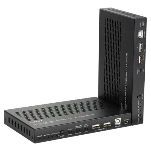 LINDY 100m Cat.6A HDMI 4K60 HDBaseT 3.0 KVM Extender