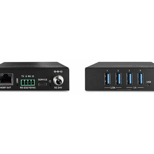 LINDY 100m USB 3.2 Gen 1 Cat.6A HDBaseT Extender