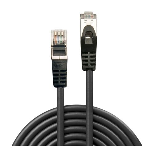 LINDY 10m Cat.5e F/UTP Cable Black