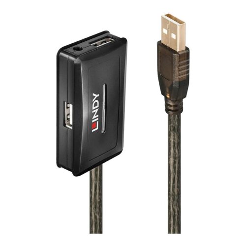 LINDY 10m USB 2.0 Active Extension Hub