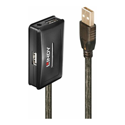 LINDY 10m USB 2.0 Active Extension Hub