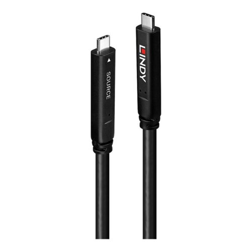 LINDY 10m USB 3.2 Gen 1 & DP 1.4 Type C Hybrid Cable