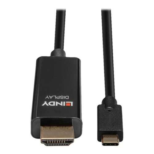 LINDY 10m USB Type C to HDMI 4K60 Adapter Cable with HDR