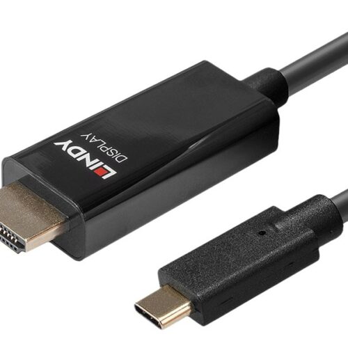 LINDY 10m USB Type C to HDMI 4K60 Adapter Cable with HDR