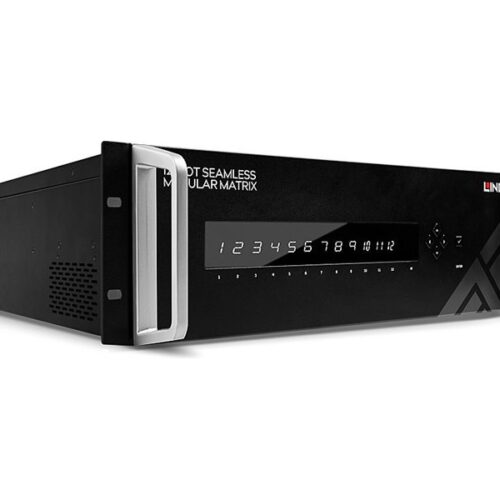 LINDY 12 Slot Seamless Modular Matrix Chassis HDBaseT & HDMI 2.0 HDCP 2.2 supported boards