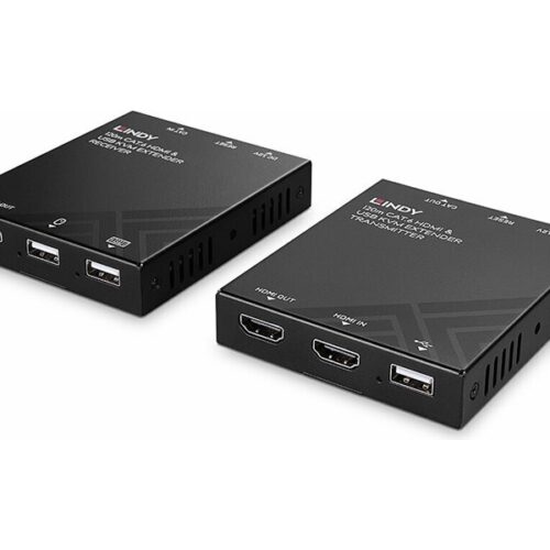 LINDY 120m Cat.6 HDMI & USB KVM Extender