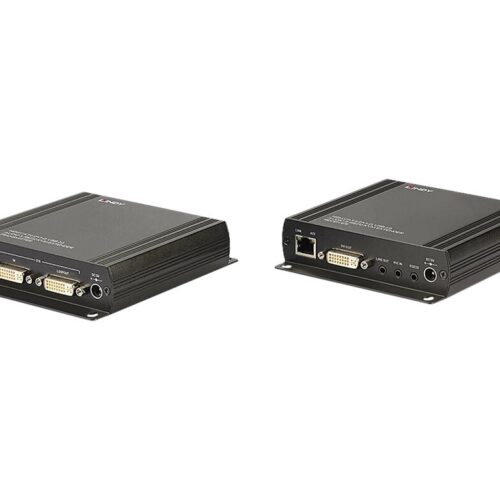 LINDY 140m Cat.6 DVI-D USB Audio & RS232 KVM Extender