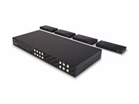 LINDY 150m Cat.6 4×4 HDMI 4K60 HDBaseT Matrix Extender