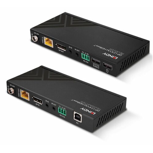 LINDY 150m Cat.6 DisplayPort 1.2 USB IR&RS-232 HDBaseT KVM Extender