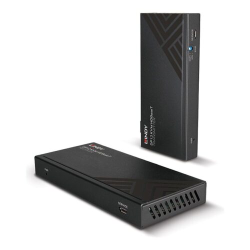 LINDY 150m Cat.6 DisplayPort 1.2 USB IR&RS-232 HDBaseT KVM Extender