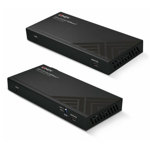LINDY 150m Cat.6 DisplayPort 1.2 USB IR&RS-232 HDBaseT KVM Extender