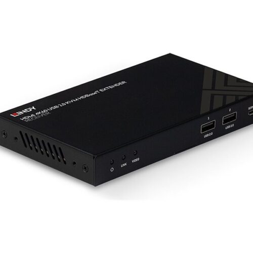 LINDY 150m HDMI 4K60 IR RS232 HDBT KVM Extender