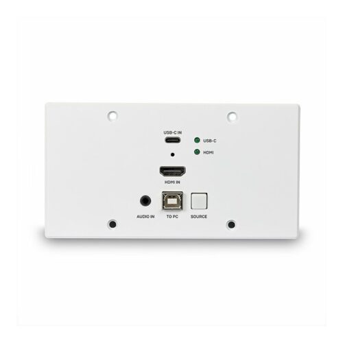 LINDY 150m HDMI and TypeC HDBT EU WallPlate KVM Extender