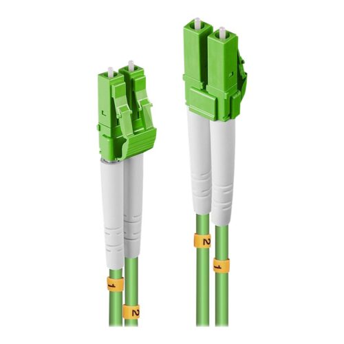 LINDY 15m Fibre Optic Cable LC/LC 50/125um OM5 LC Male to LC Male