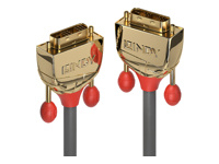 LINDY 15m Gold DVI-D SLD Single Link Cable 18+1 Single Link resolution 1920×1200