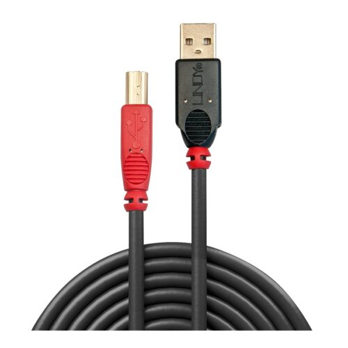 LINDY 15m USB2.0 Active Extension Cable A/B USB 2.0 High Speed up to 480MBit/s