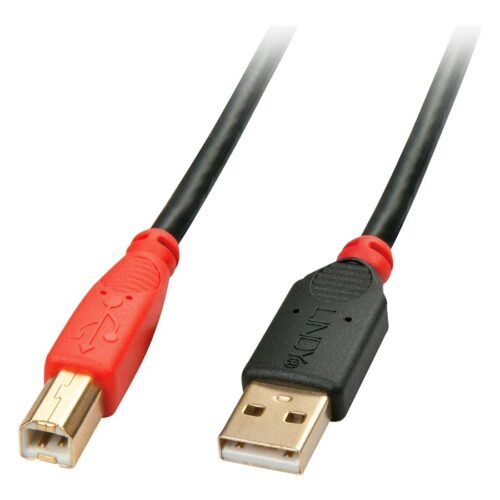 LINDY 15m USB2.0 Active Extension Cable A/B USB 2.0 High Speed up to 480MBit/s