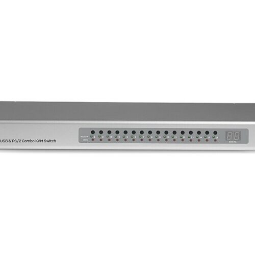 LINDY 16 Port VGA USB & PS/2 Combo KVM Switch