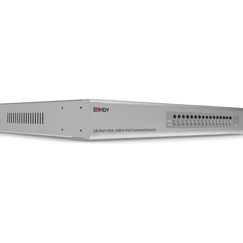 LINDY 16 Port VGA USB & PS/2 Combo KVM Switch