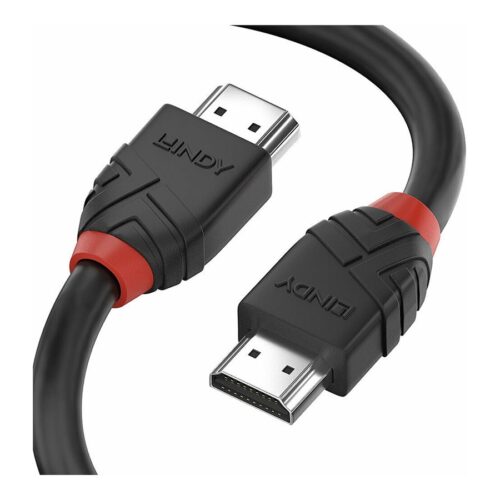 LINDY 1m 8k60hz HDMI Cable Black Line