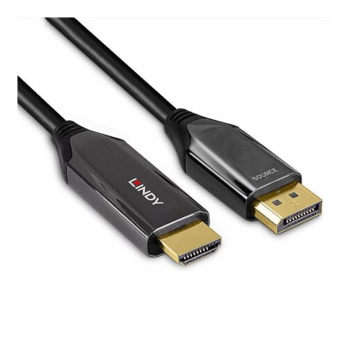 LINDY 1m Active DisplayPort 1.4 to HDMI 8K60 Cable