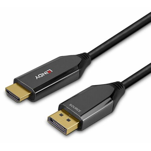LINDY 1m Active DisplayPort 1.4 to HDMI 8K60 Cable