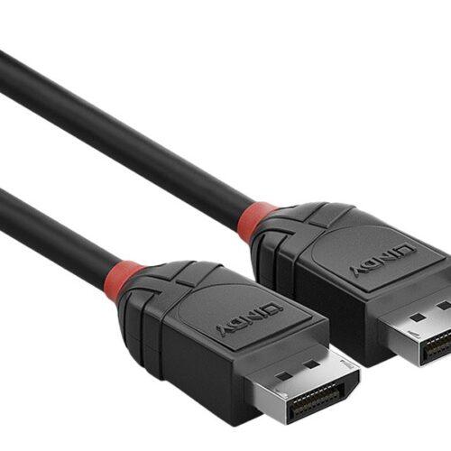 LINDY 1m DisplayPort 1.2 Cable Black Line