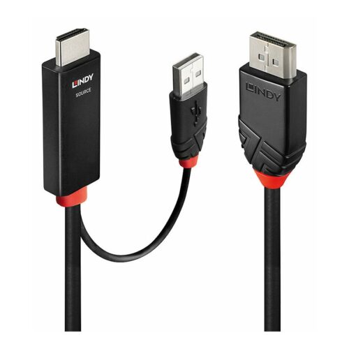 LINDY 1m HDMI to DisplayPort Cable